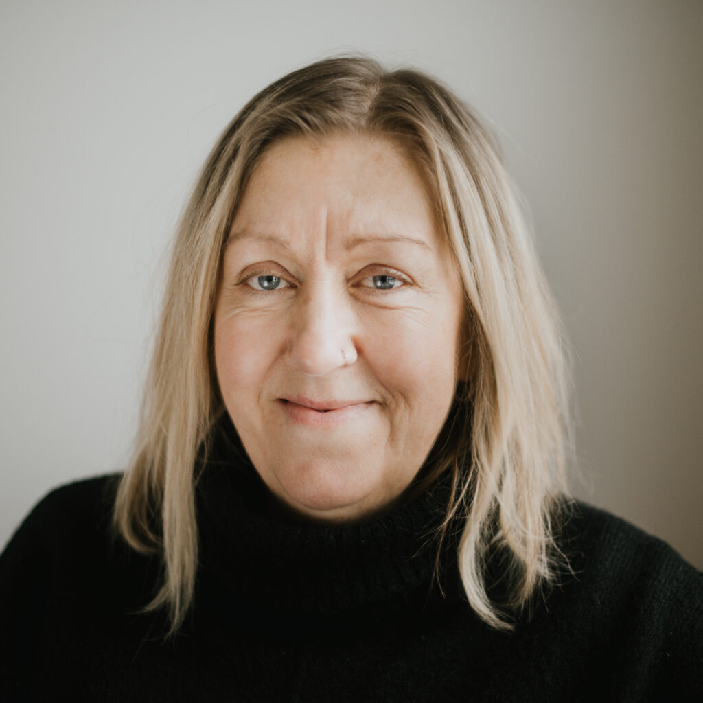 Porträtt av Gunilla de Lange