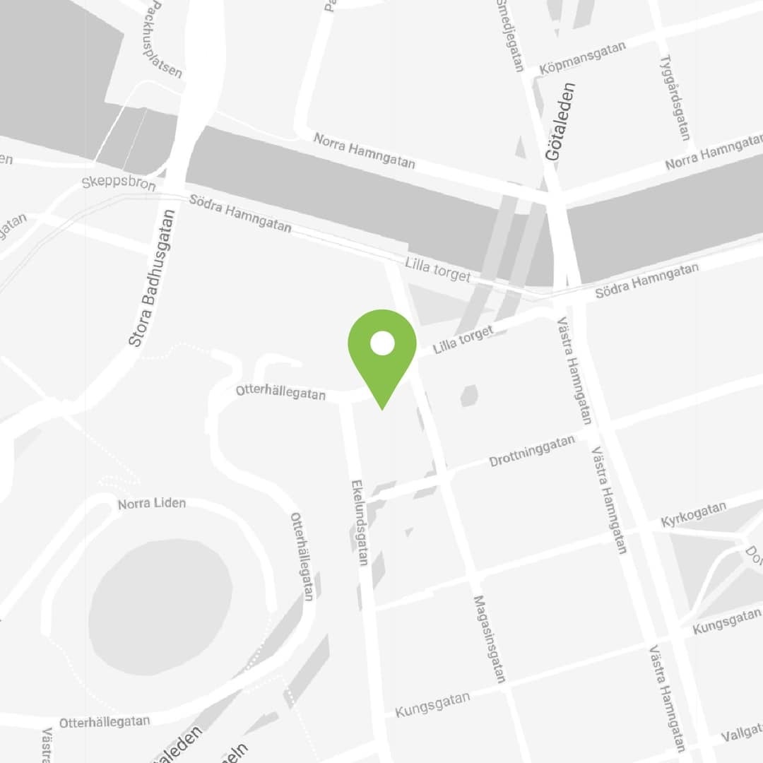 Karta för WeMind Göteborg